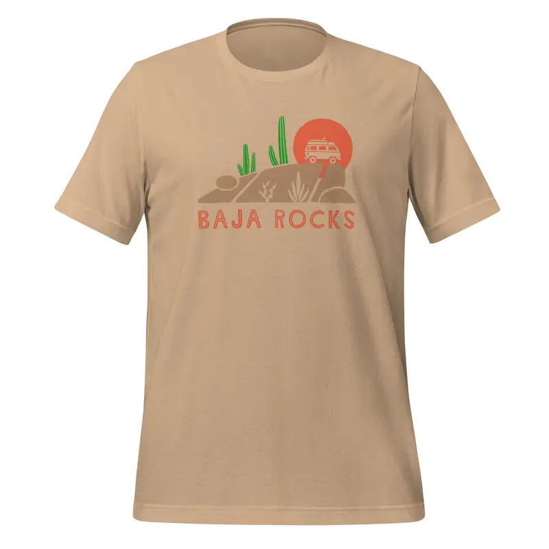 Baja Rocks T-ShirtBrown / S