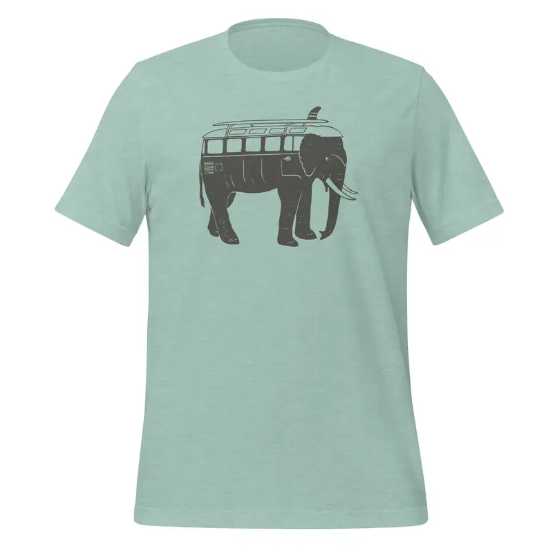 Easy Ride Elephant Vanimal T-ShirtTan / S