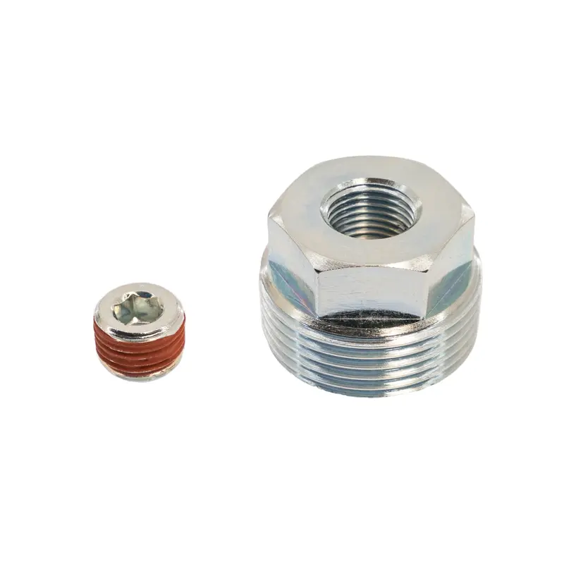 Gear Oil Fill Plug with External Hex and Threaded Port