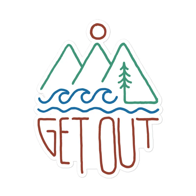 Get Out Sticker33