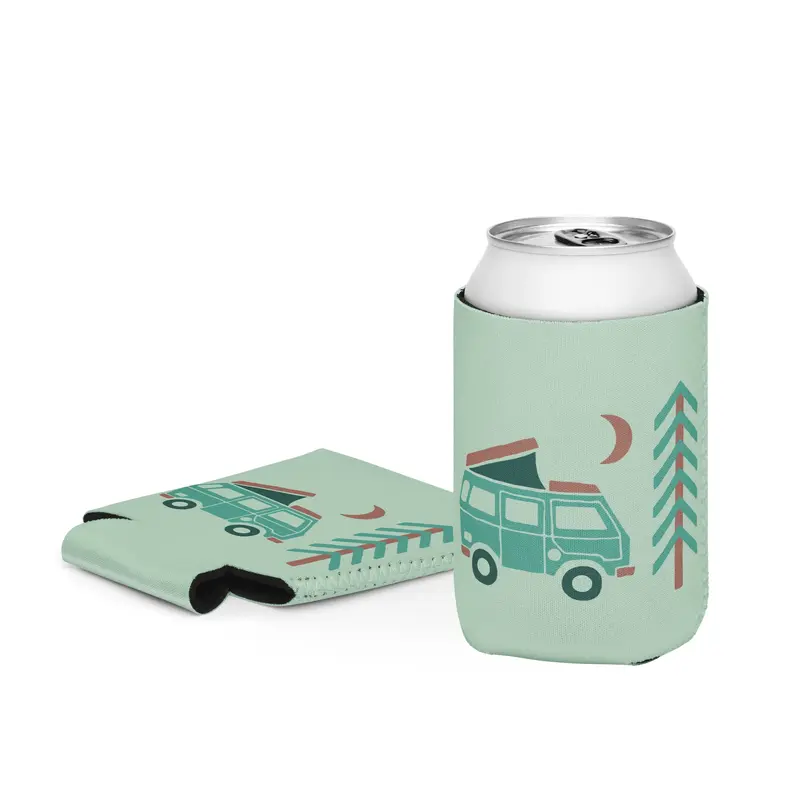 Go Outside Van & Moon Can CoozieRegular 12 oz
