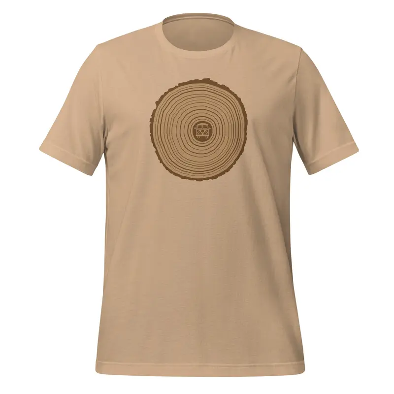 Origin Tree Ring T-ShirtBrown / S