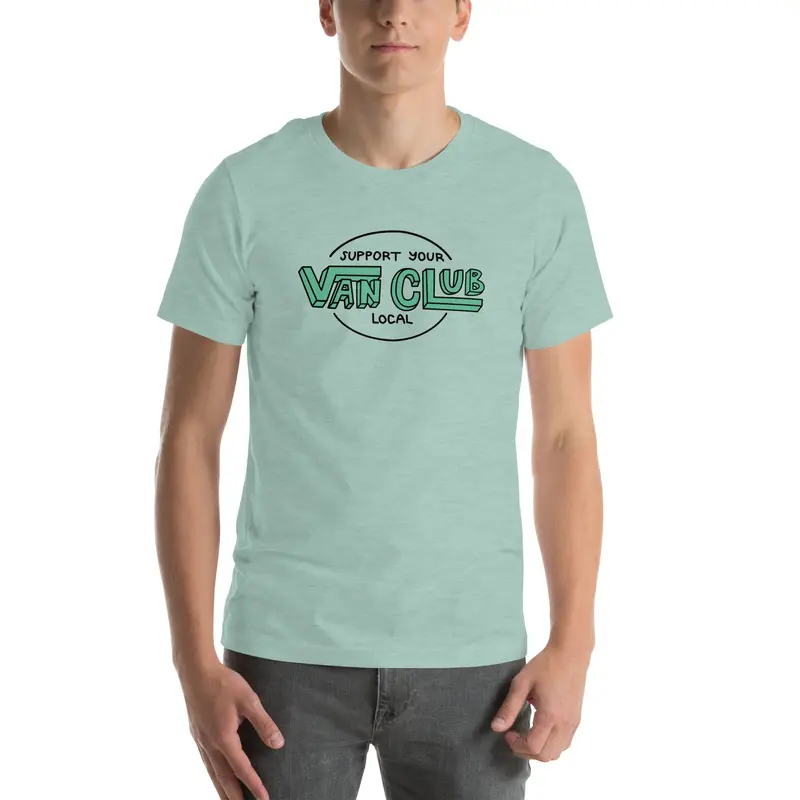 Support Your Local Van Club T-ShirtSilver / S