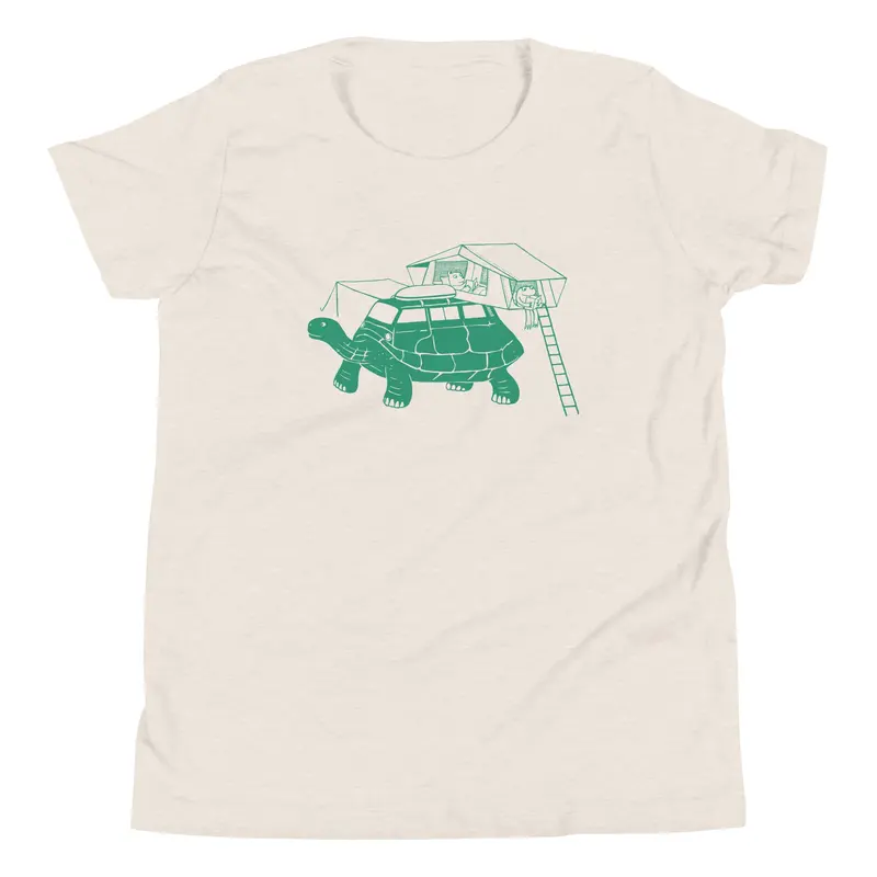 Tin-Top Turtle Vanimal Youth T-ShirtForest Green (Heather) / S