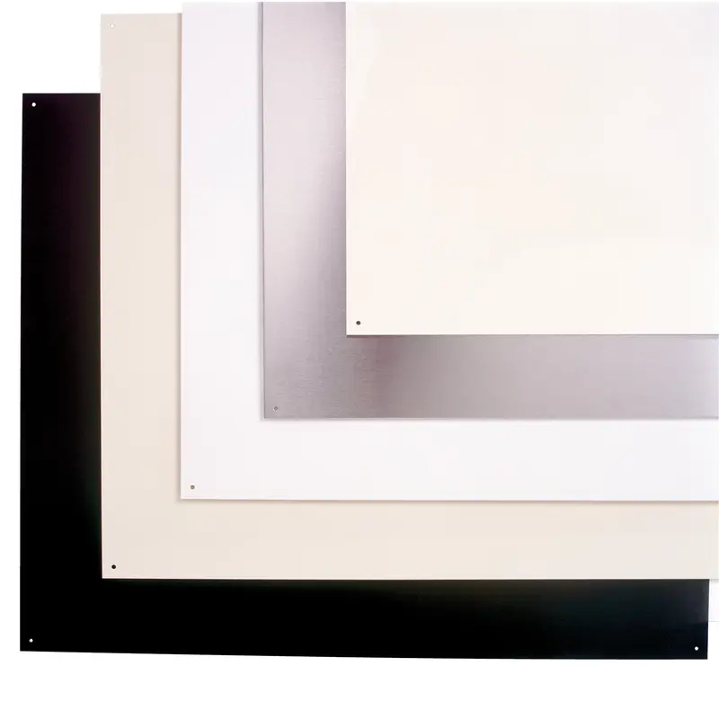 36-Inch wide Backsplash in Reversible White/Almond