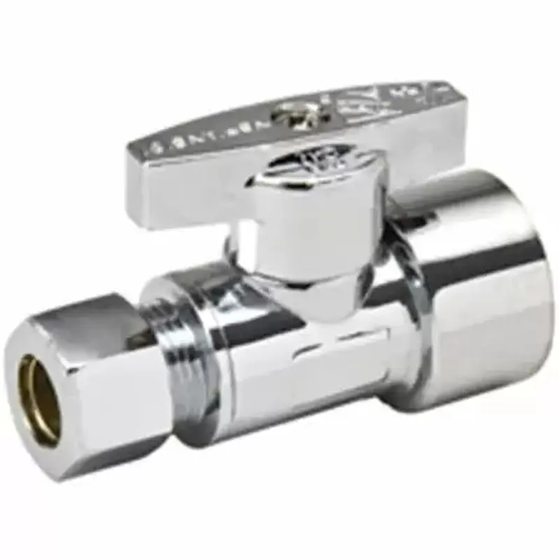 B & K Industries Water Supply Line Angle Valves 1/2 x 3/81/2 x 3/8