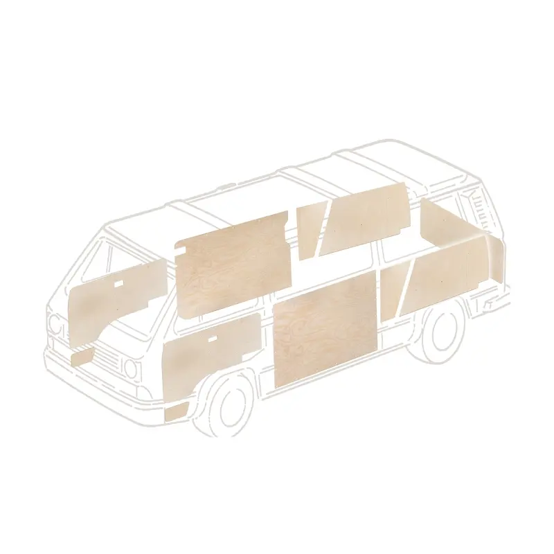 Trim Panel Bundle - Birch Ply [Non-Camper]Early [1983-85]