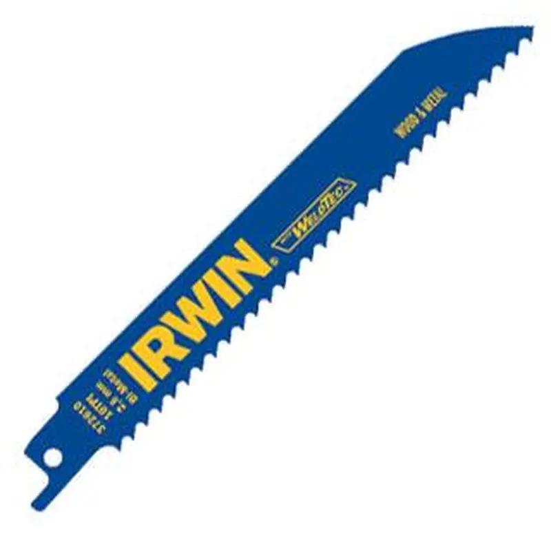 Irwin Metal & Wood Cutting Reciprocating Bi-Metal Blades 6 in. 10 TPI6 in. 10 TPI