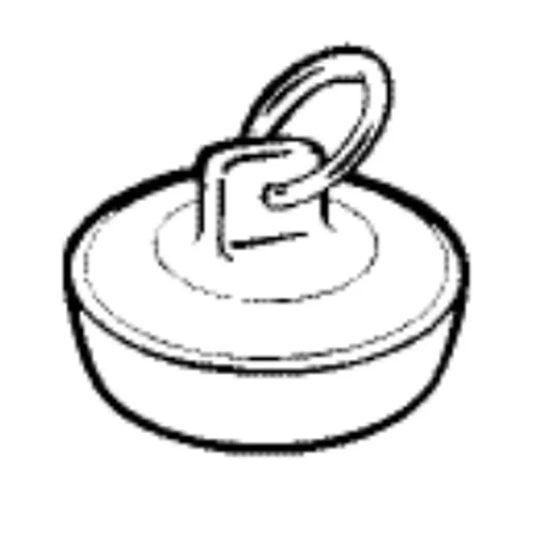 Keeney Holdings Drain Stoppers3.75"H x 2.625"W