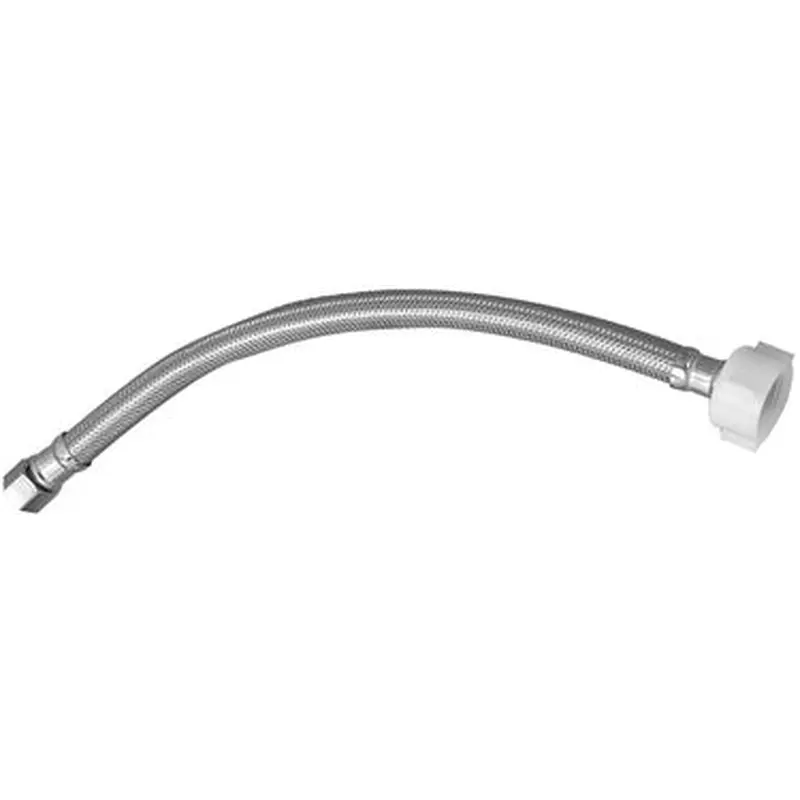 Plumb Pak Stainless Steel Toilet Supply Tube, 3/8"x 7/8" x 16"3/8"x 7/8" X 16"