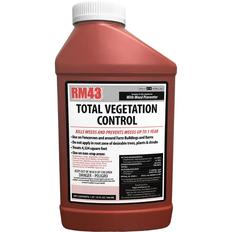 RM 43 Total Vegetarian Control2.5 Gallon