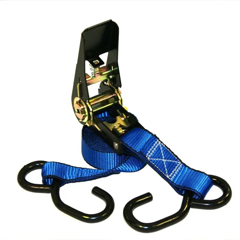 10 ft. x 1 in. x 1200 lbs. Ratchet Tie-Down Strap (2-Pack)