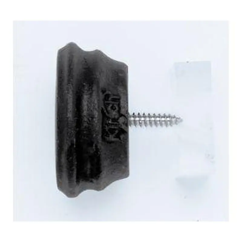 End Cap With Plug - 770 - Black