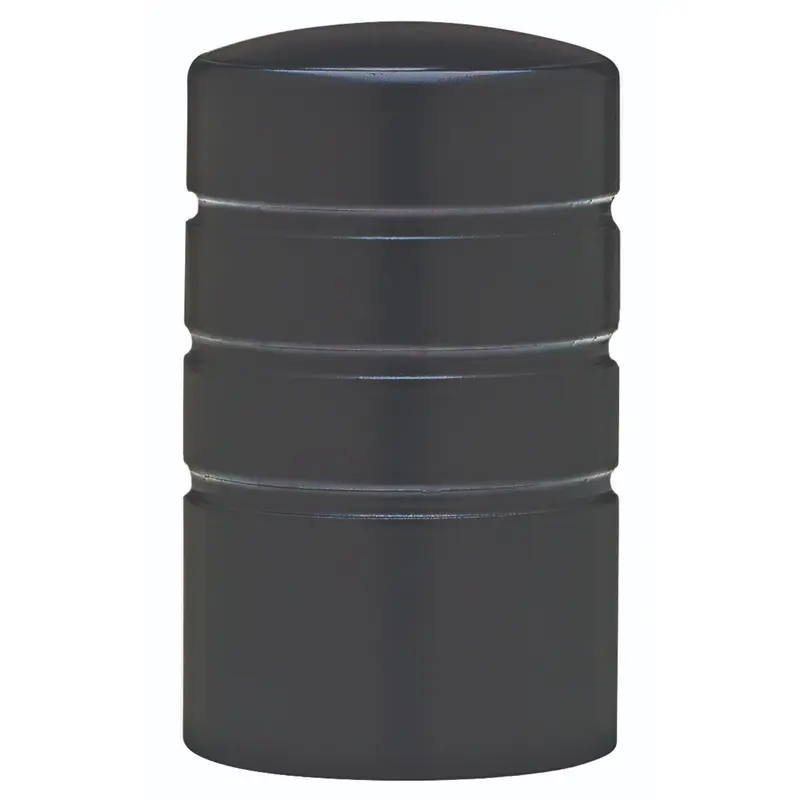 Crs Notch Finial-black