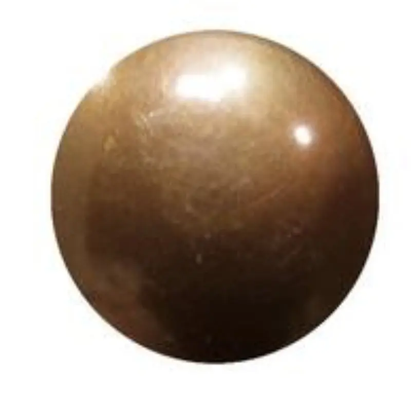 Clay High Dome - French Natural 500/BX Head Size:3/8" Nail Length:1/2