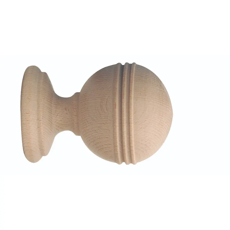 Finial Ringed Ball U 2"