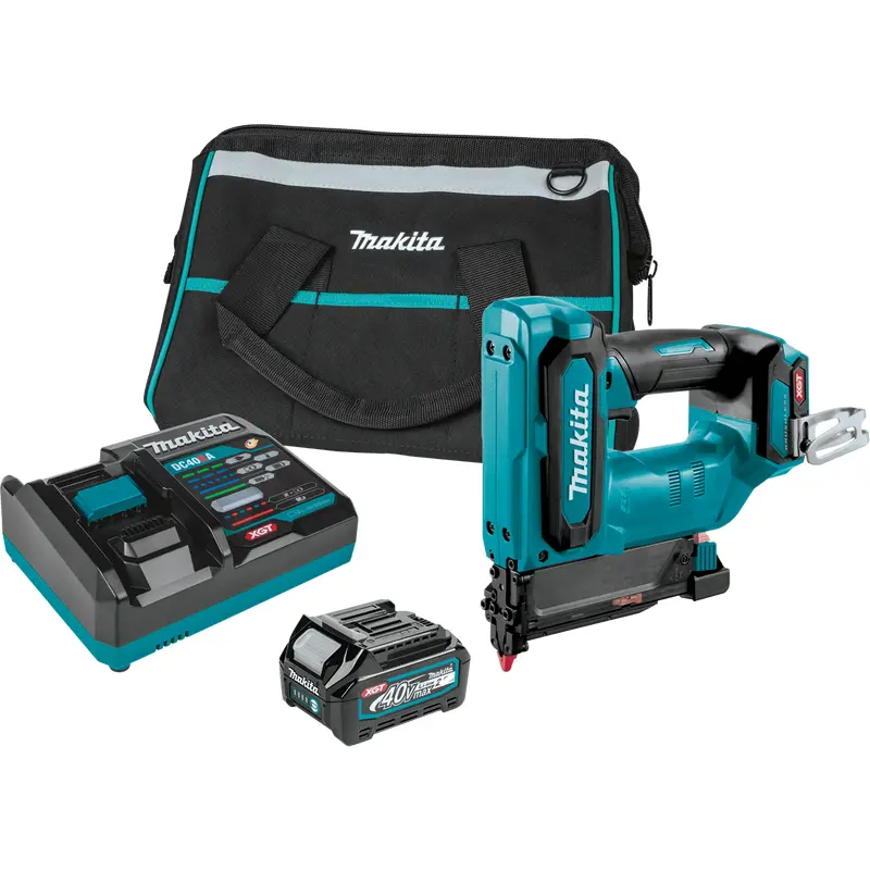 Makita PT001GA102 23ga 40V max XGT Brushless Cordless Pin Nailer Kit