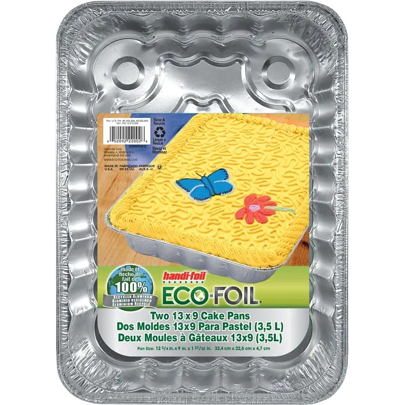 Handi-Foil 22002TL-15 Utility Pan, 12-3/4 in OAL, Aluminum
