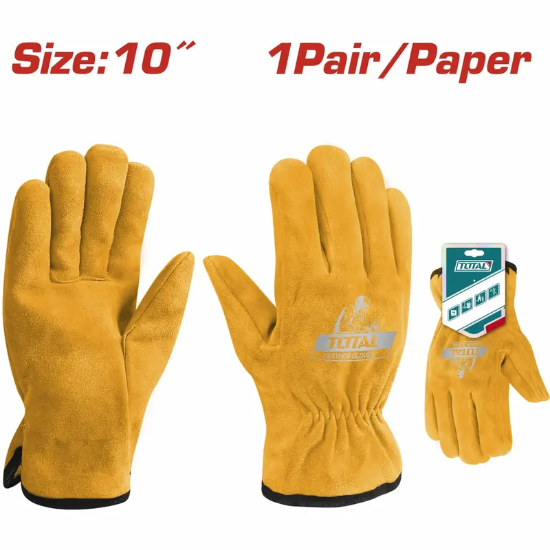 Leather Welding Gloves Full Lining