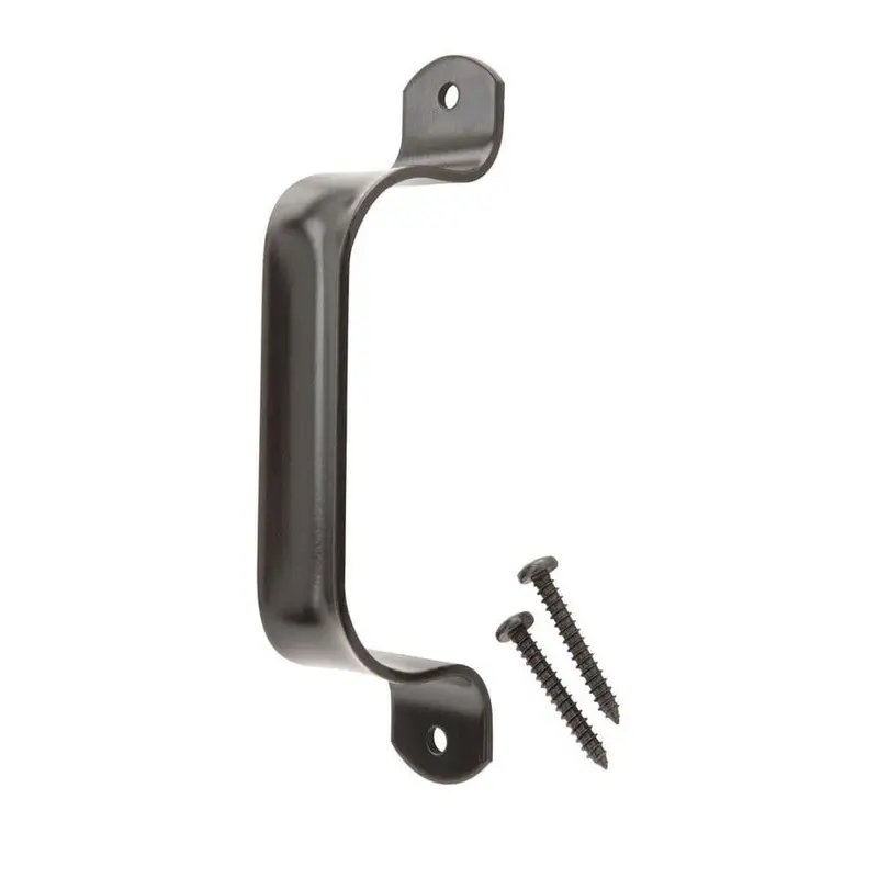 6-1/2 in. Black Heavy Duty Door Pull0.4125 / 6.5 / 1.25 in