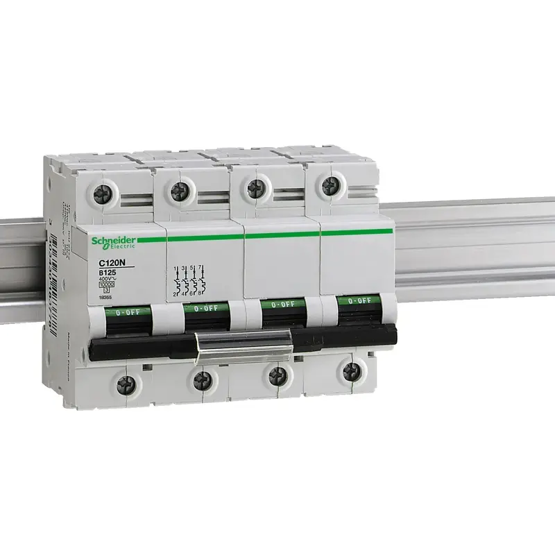 Schneider C120N 4P 80A Circuit Breaker
