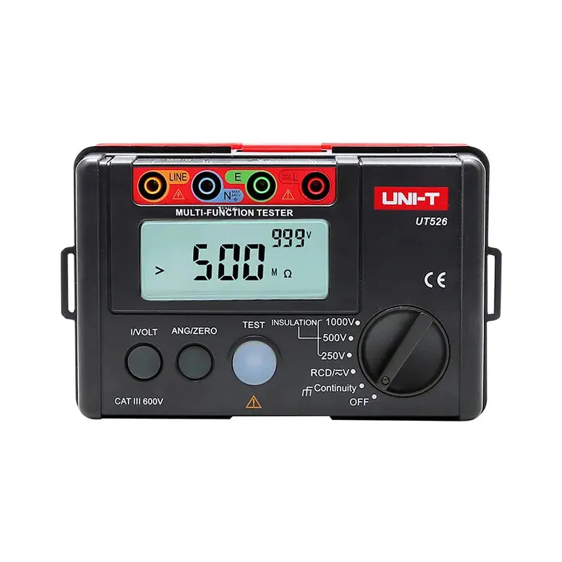 UNI-T Multifunction Electric Meter 1kV Insulation Tester   RCD | UT526