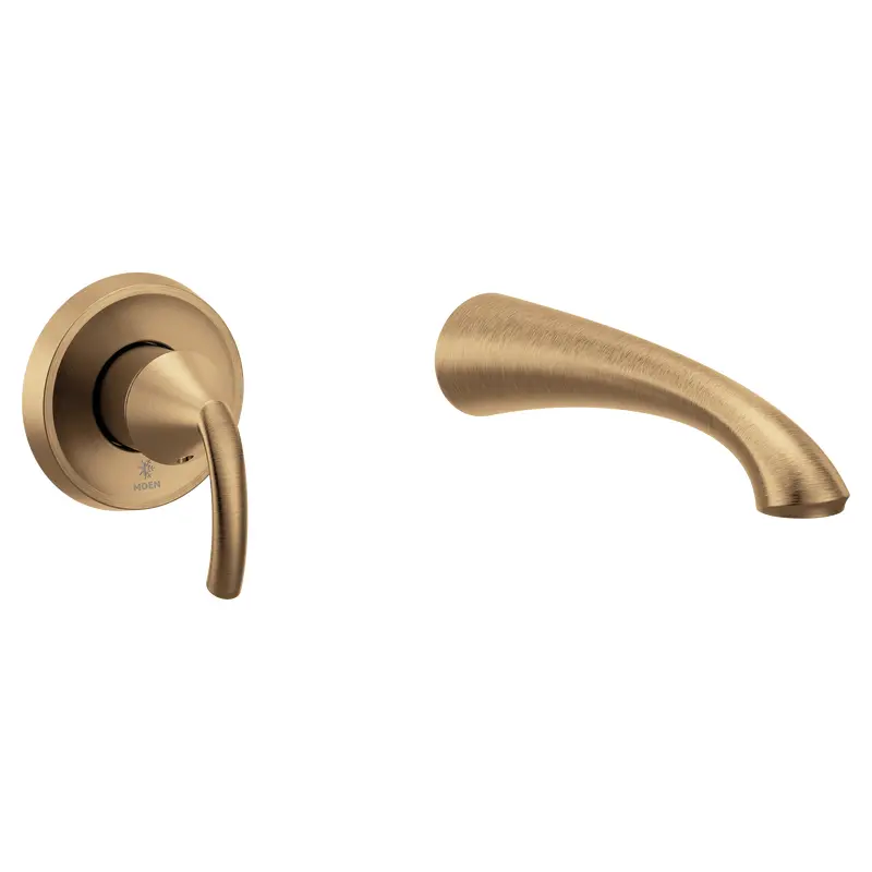 Glyde Wall Mount Tub Filler TrimChrome