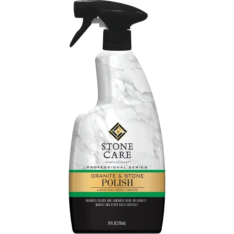 Stone Care 5184 Granite and Stone Polish, 24 oz, Liquid, White