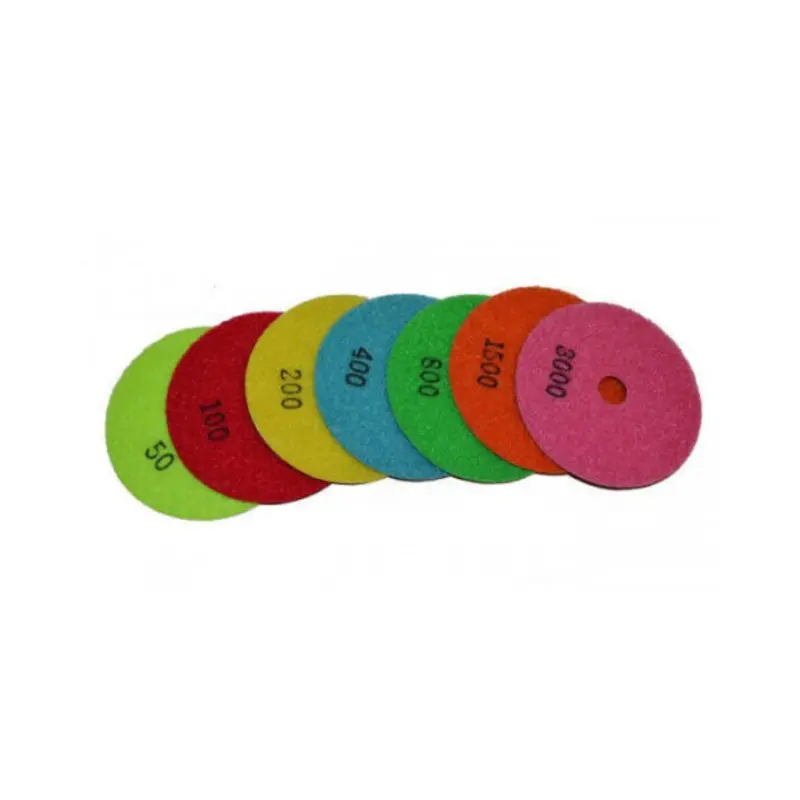 Z Series High Quality Dry Polishing Pads (4")50
