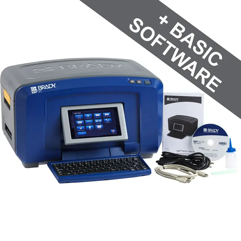 Brady BBP37 Multicolor & Cut Label Printer | QWERTZ & AZERTY VariantsAZERTY