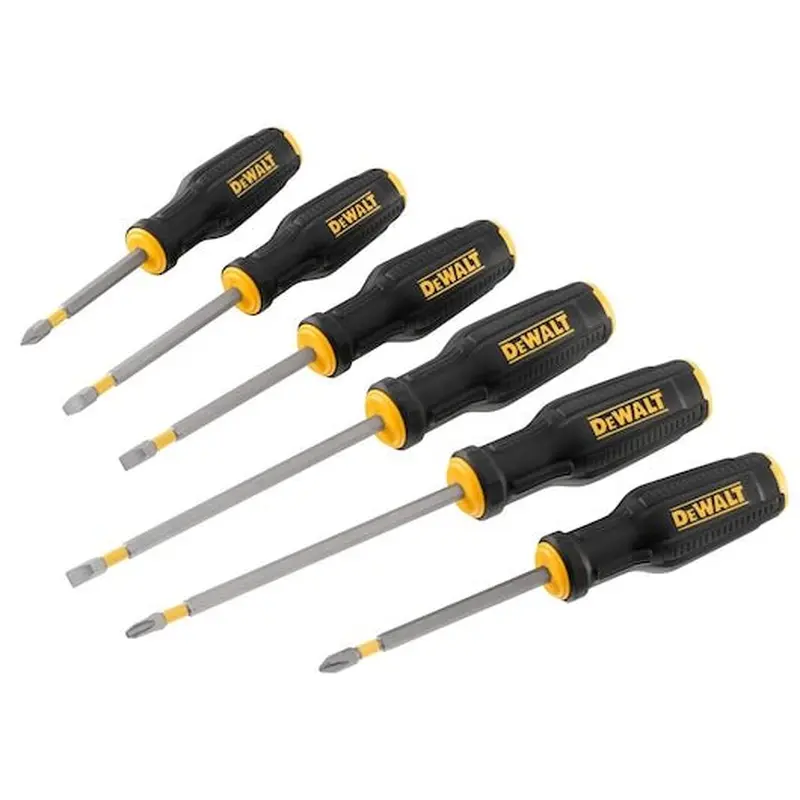 DeWalt Full Fit 6 Piece Screwdriver Set |DWHT0-62056
