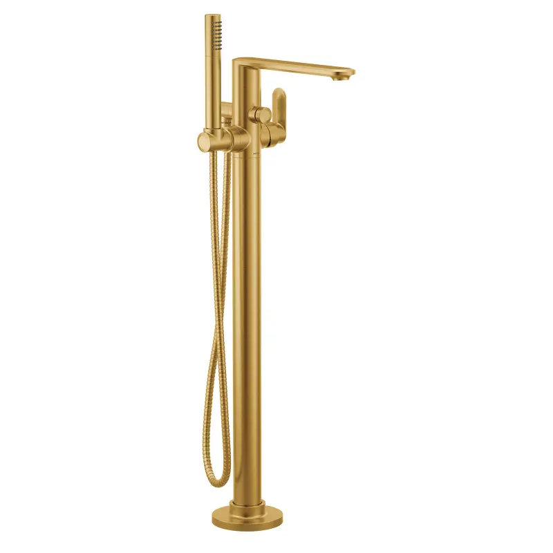 Greenfield Chrome one-handle tub filler includes hand showerChrome