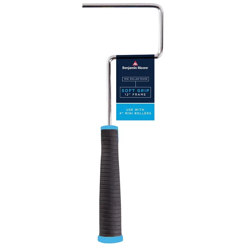 Benjamin Moore U73600-012 Paint Roller Frame, Soft Grip Handle, 1/EA