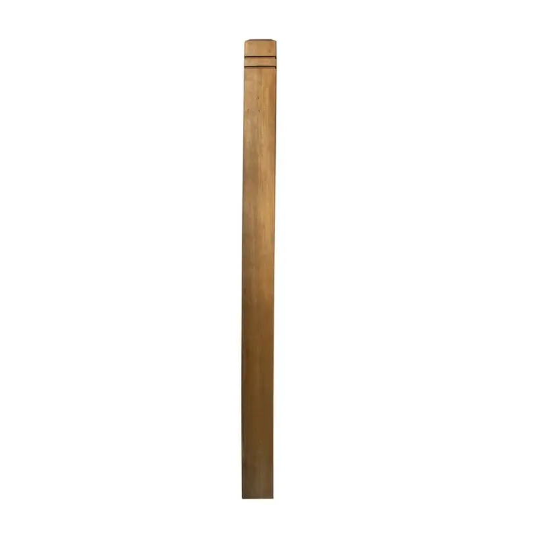 3-1/8 in. x 3-1/8 in. x 54 in. Brown Treated Deck Railing Post7 / each