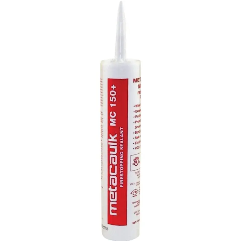 Metacaulk MC 150  Series 66383 Firestop Sealant, Red, 40 to 120 deg F, 30 oz Cartridge