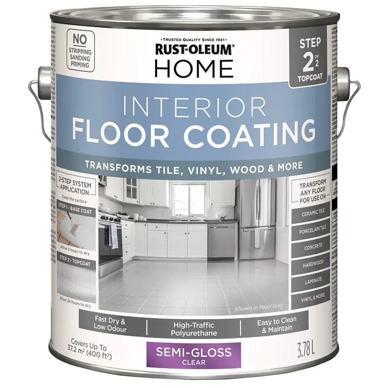 Rust-Oleum 355966 Paint Coating, Semi-Gloss, 3.78 L