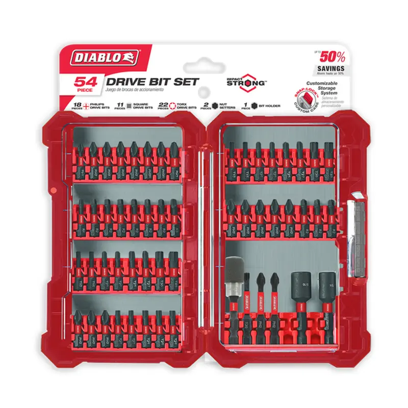 Diablo DSC-CMS54 54pc Screwdriving Set