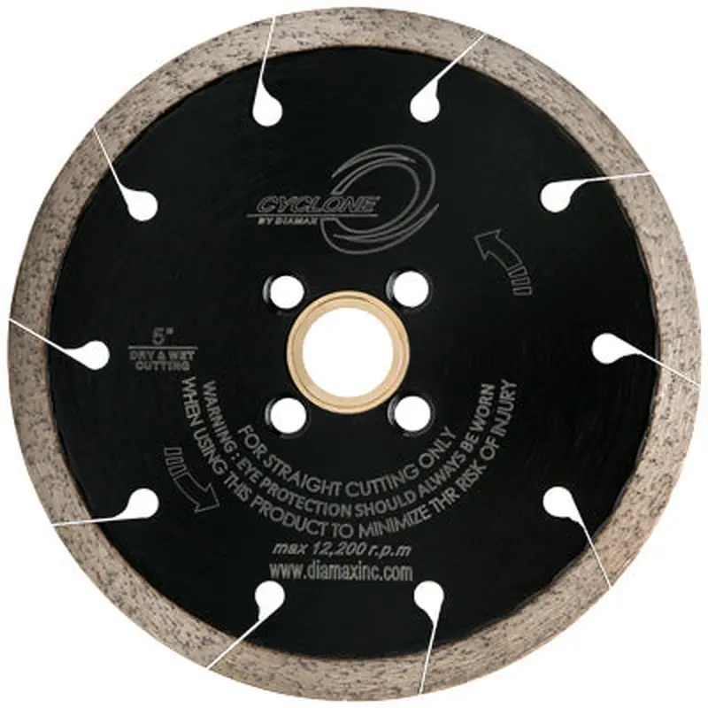 Diamax Cyclone Continuous Rim Blades4"