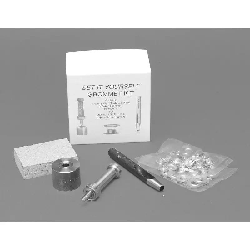 C.S. Osborne Home Grommet Kit - Nickel - 3/16" - 00