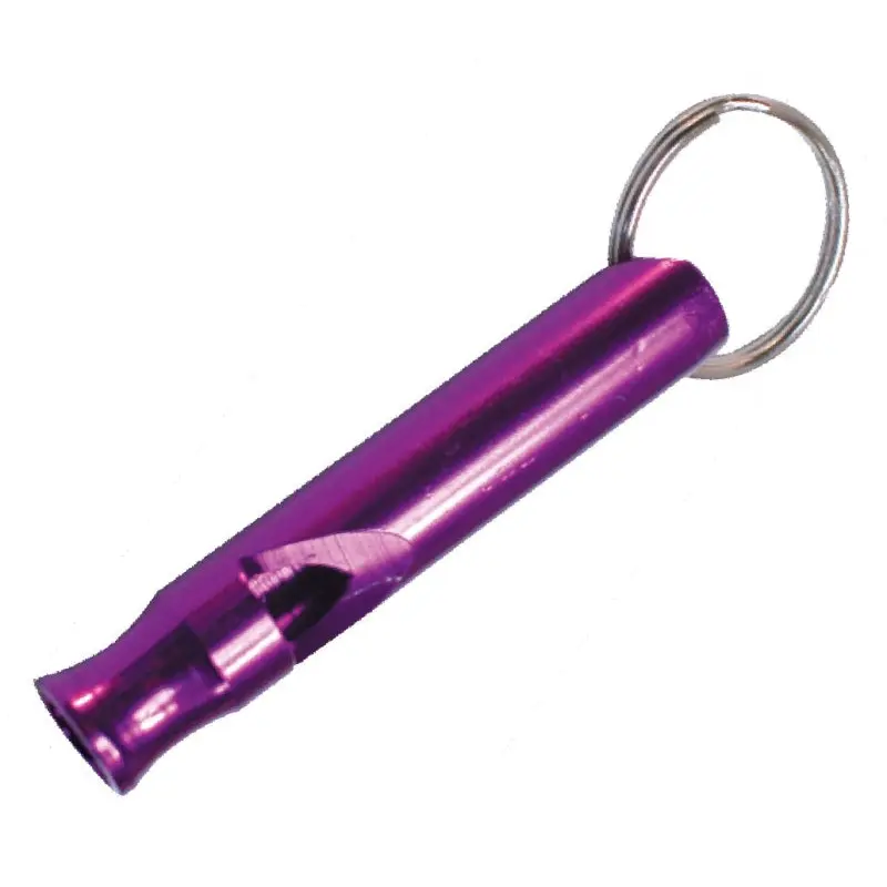 Vulcan JLWAWS126 Key Ring, Key Ring Ring, 7/8 in Dia Ring, Aluminum Case, Green/Purple
