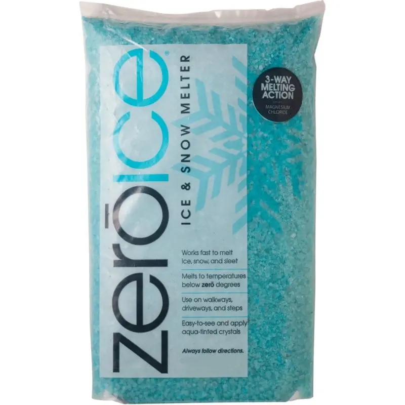 HJ Zero Ice 9529 Ice Melter, Granular, Aqua/White, 10 lb Bag