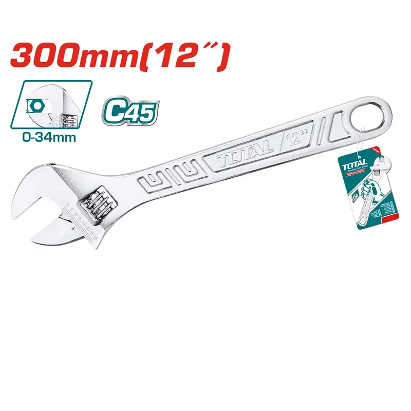 THT1010123 Adjustable Wrench