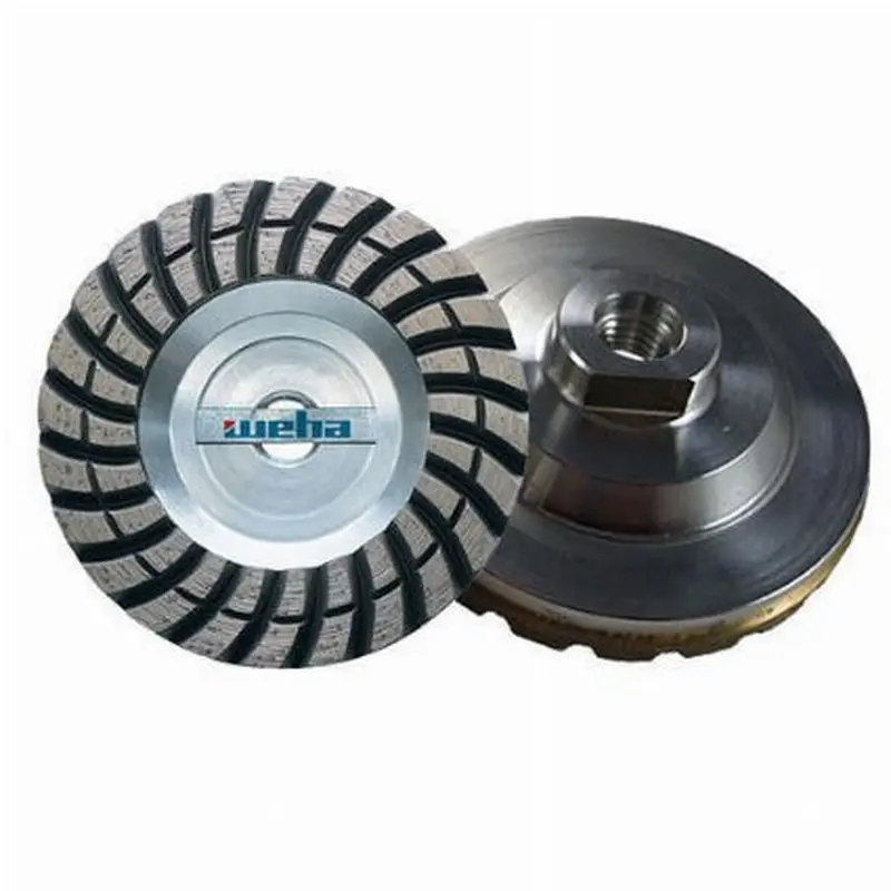4" Aluminum cupwheel X Crs