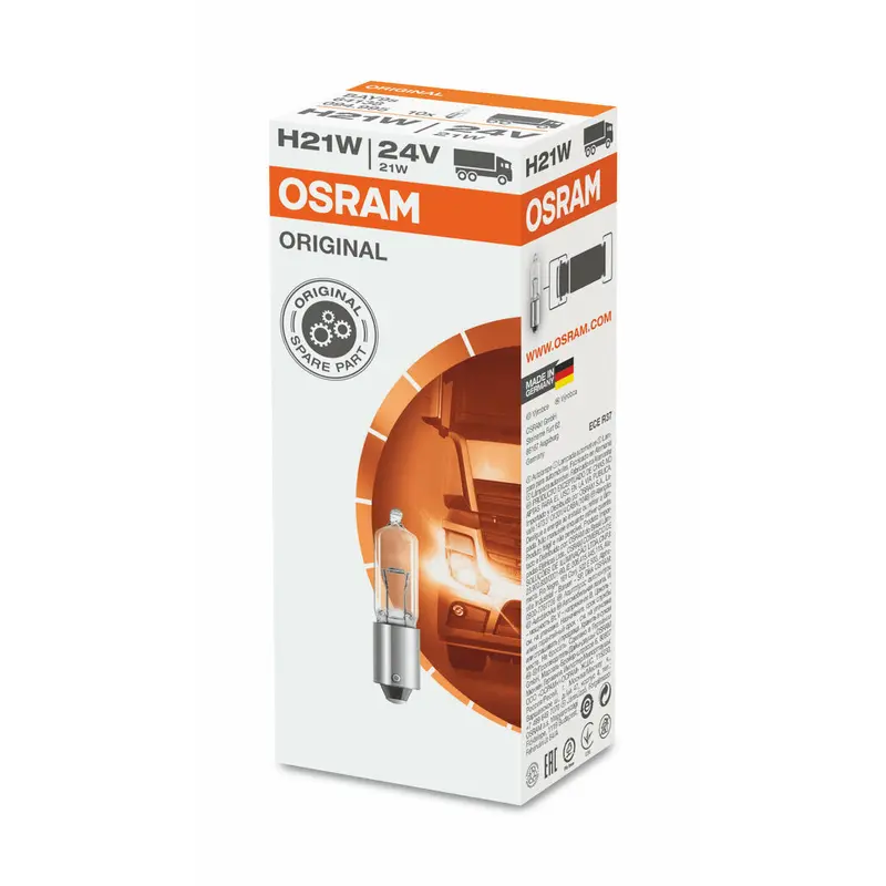 Original - metal base | H21W