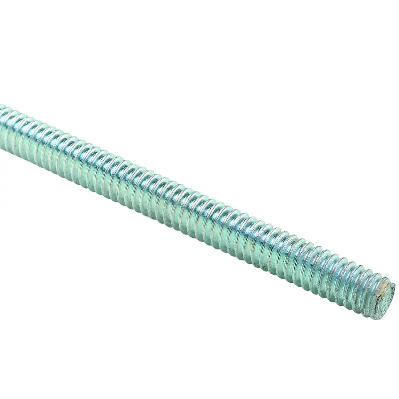 SuperStrut R Series ZR1038 Threaded Rod, Steel, Silver, Galvanized