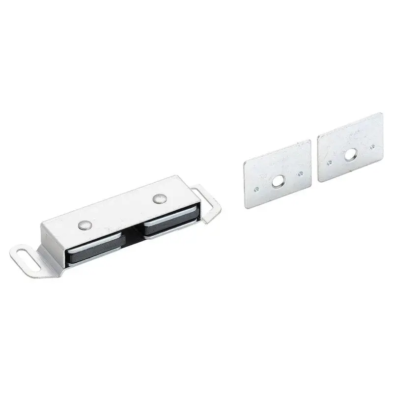 1-1/4 in. Double Magnetic Catch with Steel Strike0.131 / each