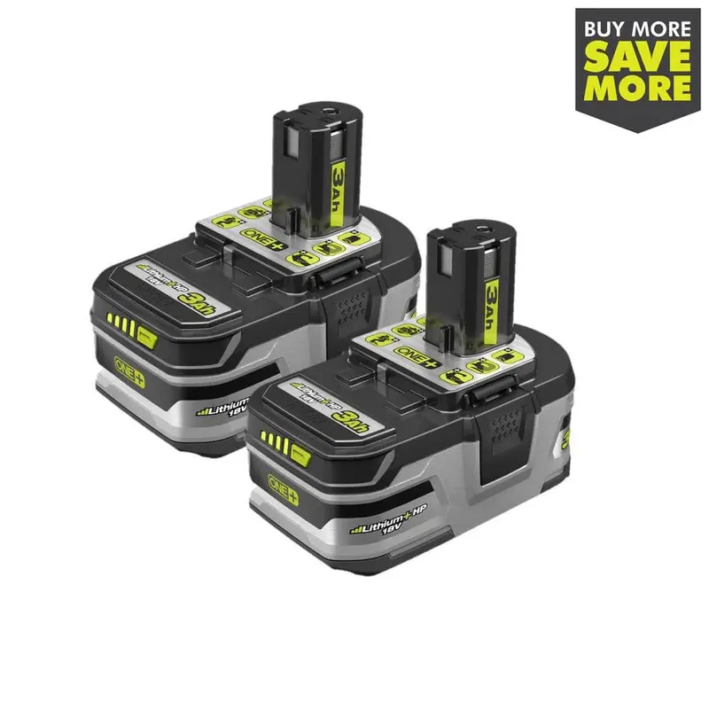18-Volt ONE  Lithium-Ion LITHIUM  HP 3.0 Ah High Capacity Battery (2-Pack)3.0 / 1.79 / 1