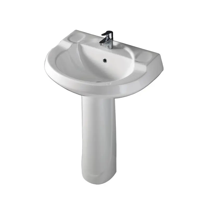 Barclay Products Wynne 705 Pedestal Combo Bathroom Sink in White77 / each
