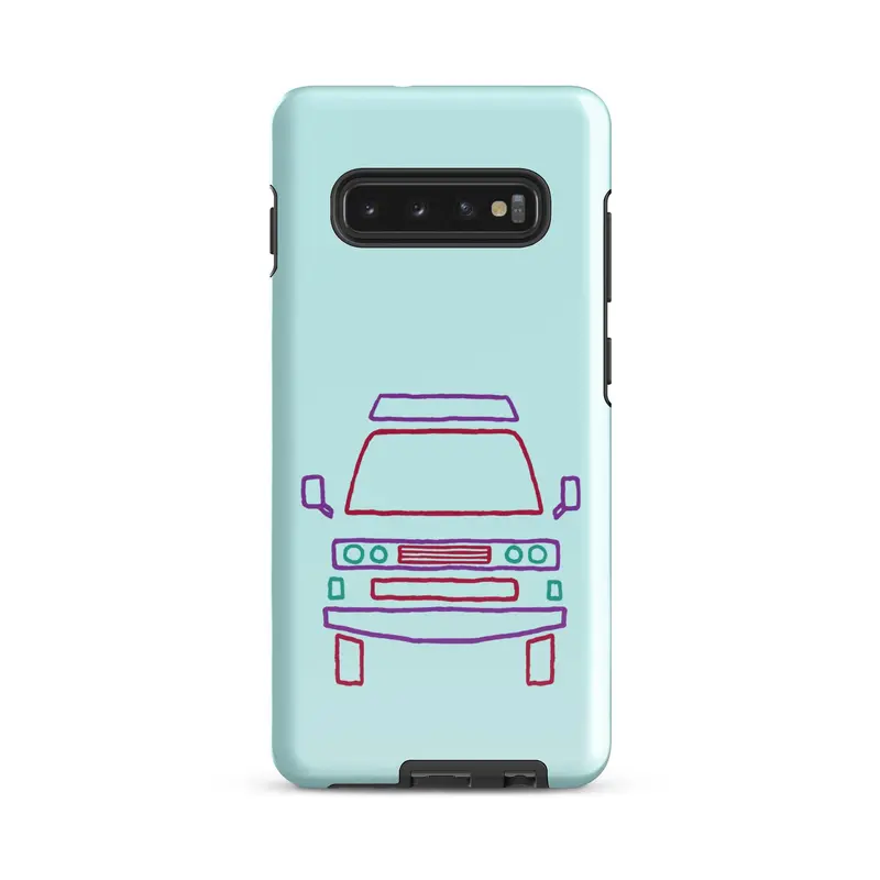 Friendly Face Tough Case for SamsungGlossy / Samsung Galaxy S10