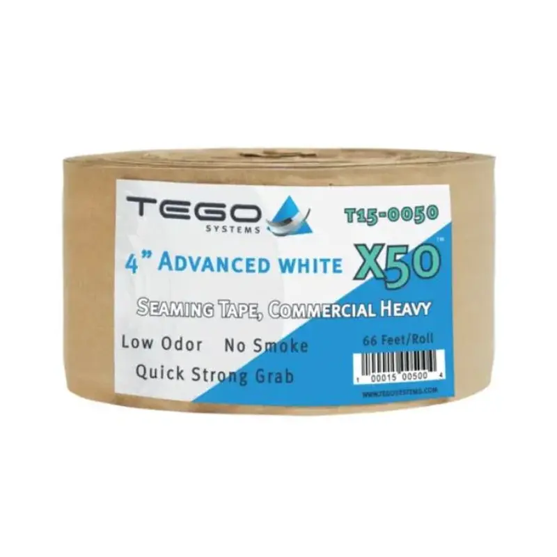 Tego Advanced White X50 Seam Tape4"